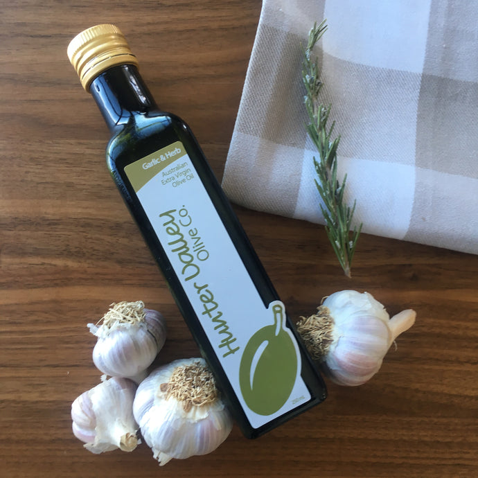 Pairing flavoured olive oils with food